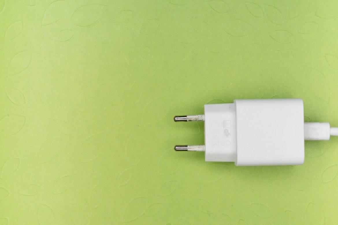 Tern Plc Share Price News: Two pin plug against a green background